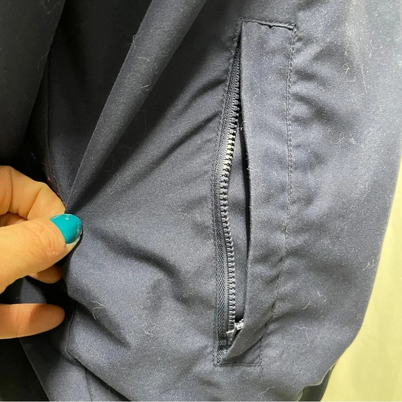 Fila Slade Track Jacket Men Logo Spell Out Red White Blue USA Windbreaker med - Picture 5 of 16